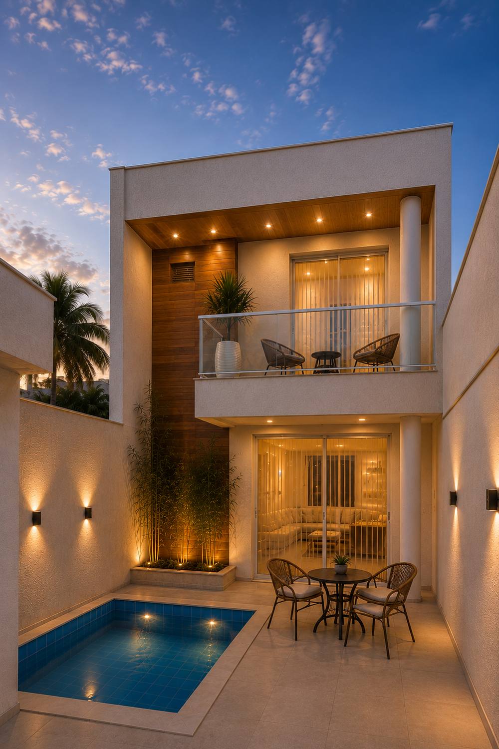 Casas em Camboinhas — fachada